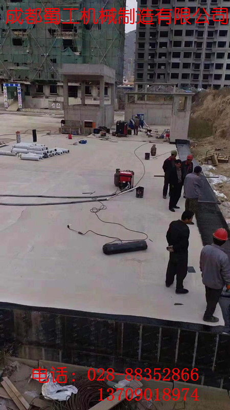 蜀工機械移動式拋丸機